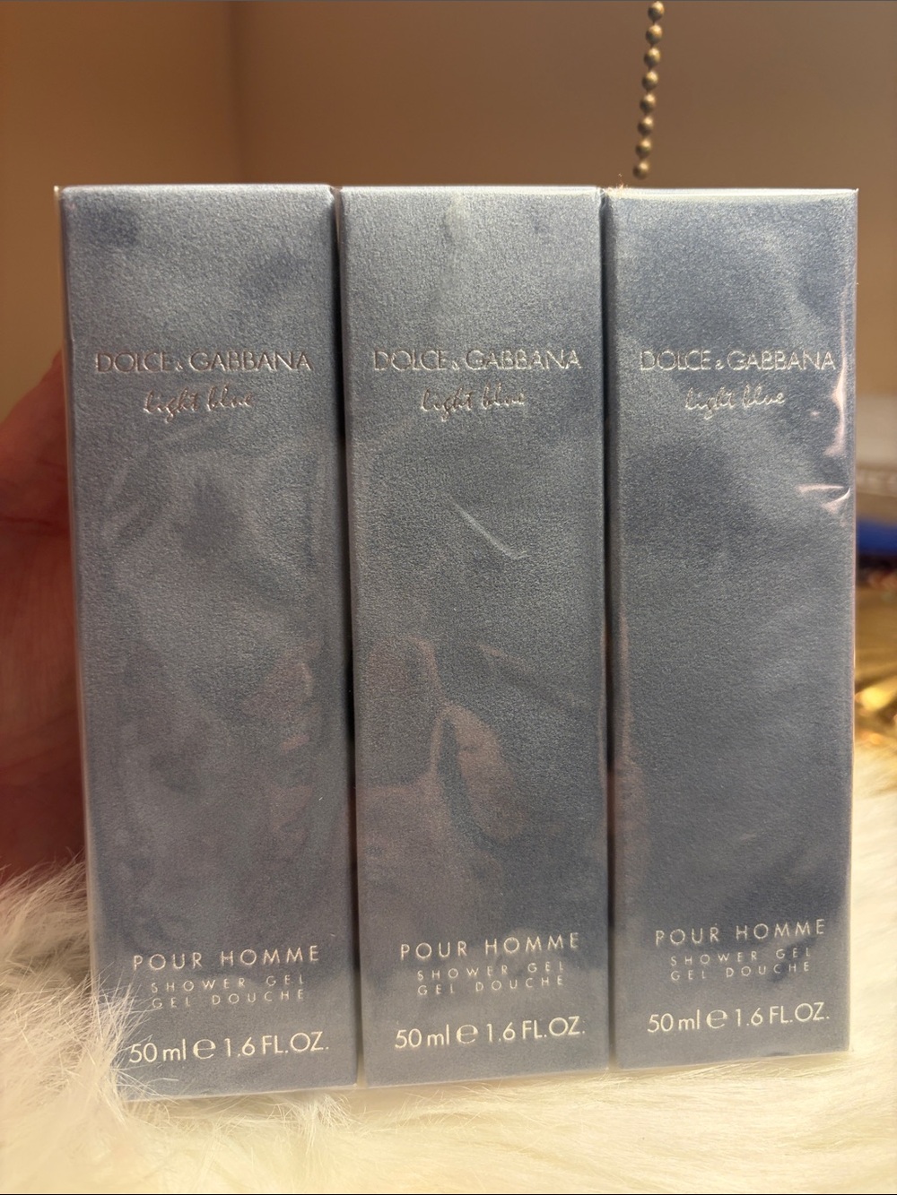 Dolce & Gabbana Light Blue Pour Homme Shower Gel 50ml BNIB